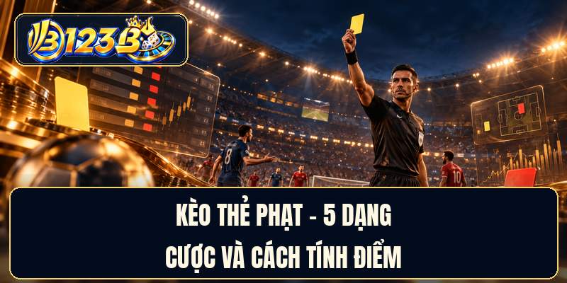 Kèo Thẻ Phạt - 5 Dạng Cược Và Cách Tính Điểm