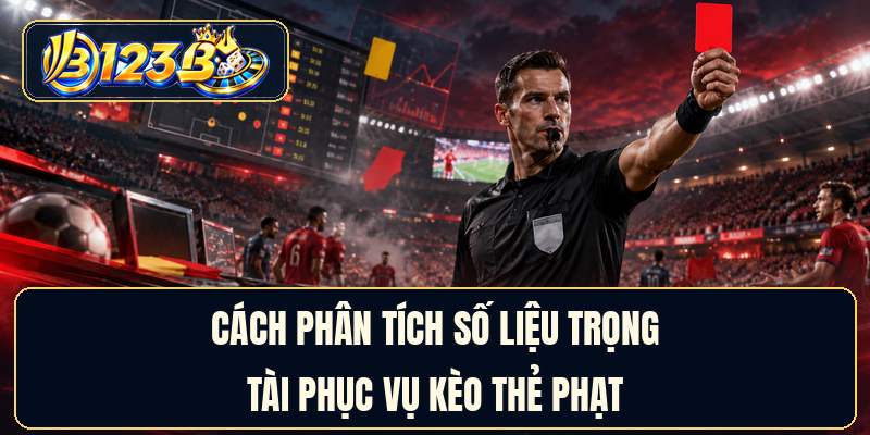 Cách phân tích số liệu trọng tài phục vụ kèo thẻ phạt