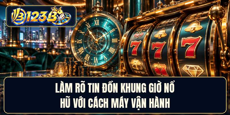 Làm rõ tin đồn khung giờ nổ hũ với cách máy vận hành