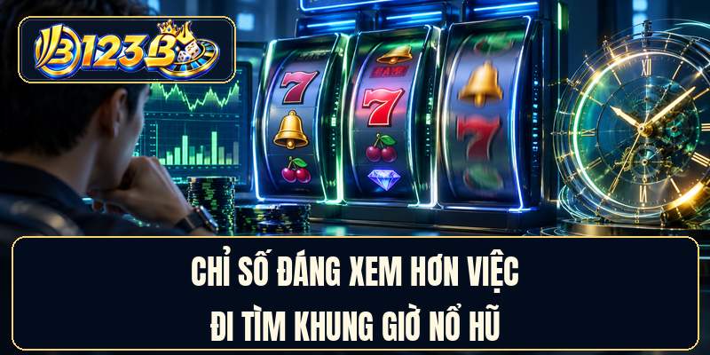 Chỉ số đáng xem hơn việc đi tìm khung giờ nổ hũ