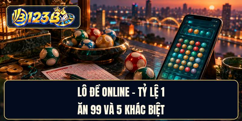 Lô Đề Online - Tỷ Lệ 1 Ăn 99 Và 5 Khác Biệt