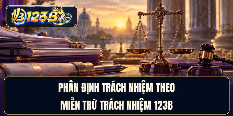 Phân định trách nhiệm theo miễn trừ trách nhiệm 123B