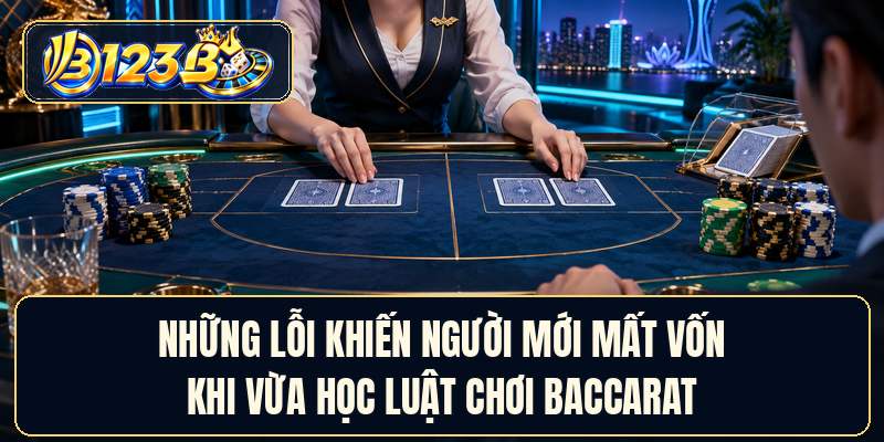 Những lỗi khiến người mới mất vốn khi vừa học luật chơi baccarat